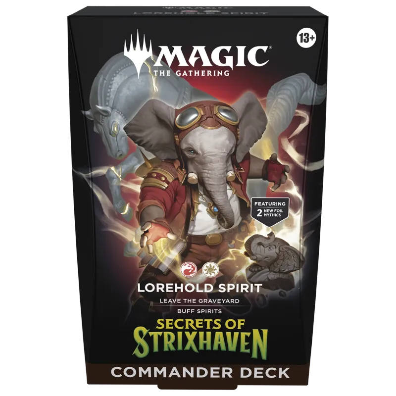 Magic - Secrets of Strixhaven - Deck de Commander em inglês - Lorehold Spirit