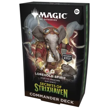 Magic - Secrets of Strixhaven - Deck de Commander em inglês - Lorehold Spirit