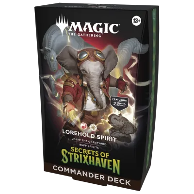Magic - Secrets of Strixhaven - Deck de Commander em inglês - Lorehold Spirit