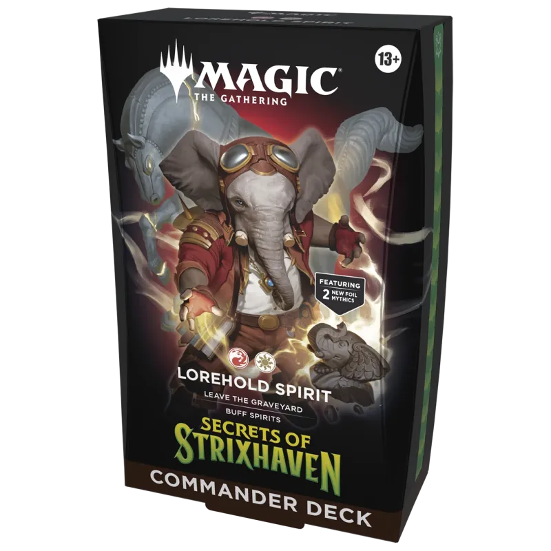 Magic - Secrets of Strixhaven - Deck de Commander em inglês - Lorehold Spirit