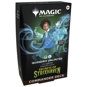 Magic - Secrets of Strixhaven - Deck de Commander em inglês - Quandrix Unlimited