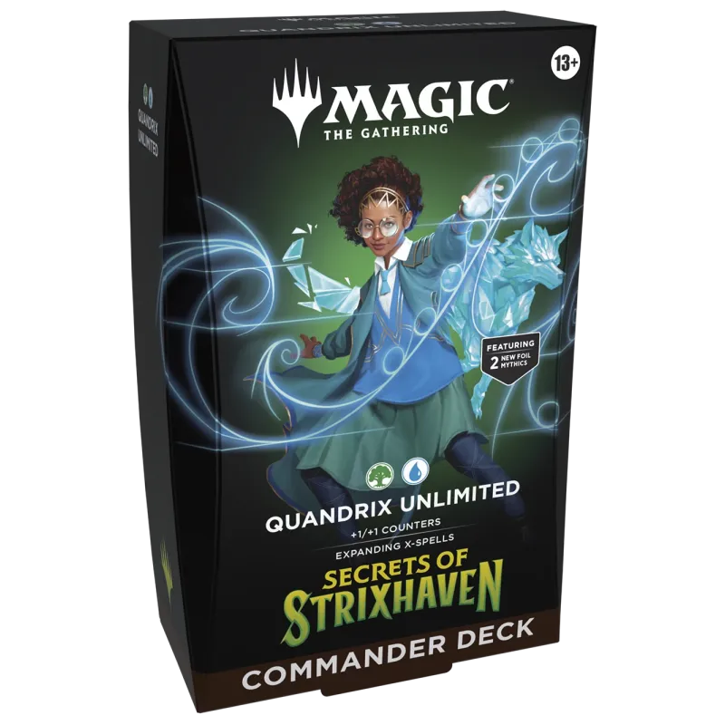 Magic - Secrets of Strixhaven - Deck de Commander em inglês - Quandrix Unlimited