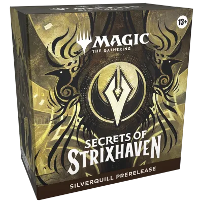 Magic - Secrets of Strixhaven - Kit de Pré Lançamento em Inglês - Silverquill