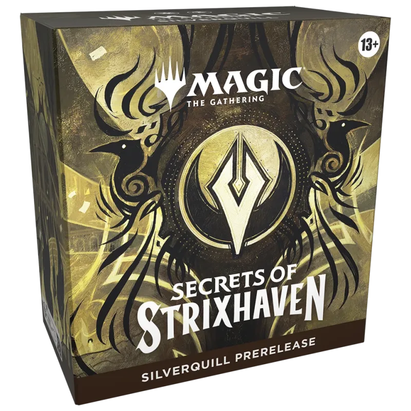 Magic - Secrets of Strixhaven - Kit de Pré Lançamento em Inglês - Silverquill