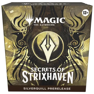 Magic - Secrets of Strixhaven - Kit de Pré Lançamento em Inglês - Silverquill