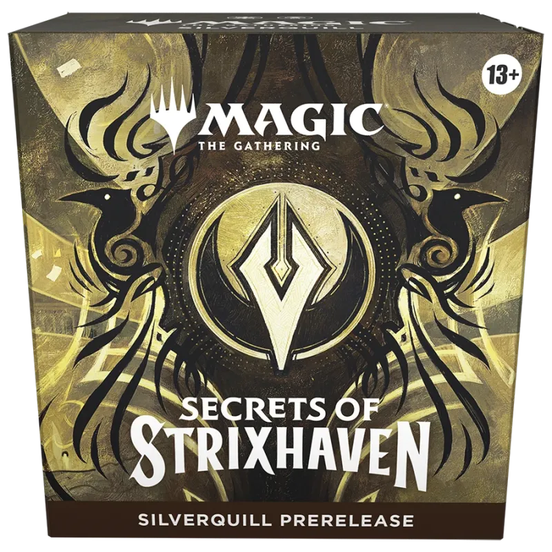 Magic - Secrets of Strixhaven - Kit de Pré Lançamento em Inglês - Silverquill