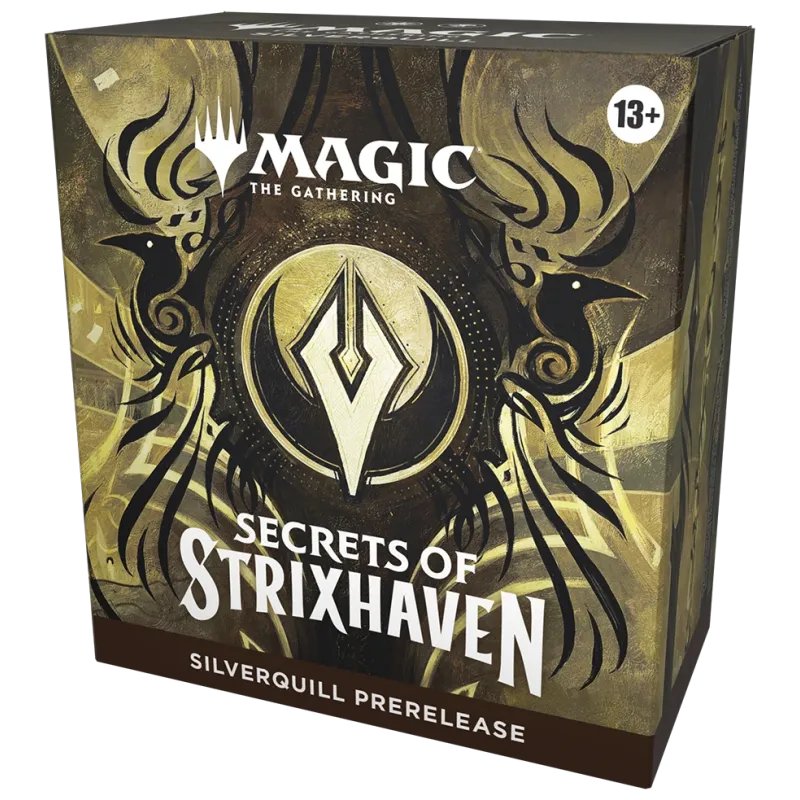 Magic - Secrets of Strixhaven - Kit de Pré Lançamento em Inglês - Silverquill