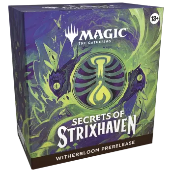 Magic - Secrets of Strixhaven - Kit de Pré Lançamento em Inglês - Witherbloom