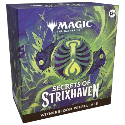 Magic - Secrets of Strixhaven - Kit de Pré Lançamento em Inglês - Witherbloom