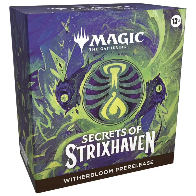 Magic - Secrets of Strixhaven - Kit de Pré Lançamento em Inglês - Witherbloom