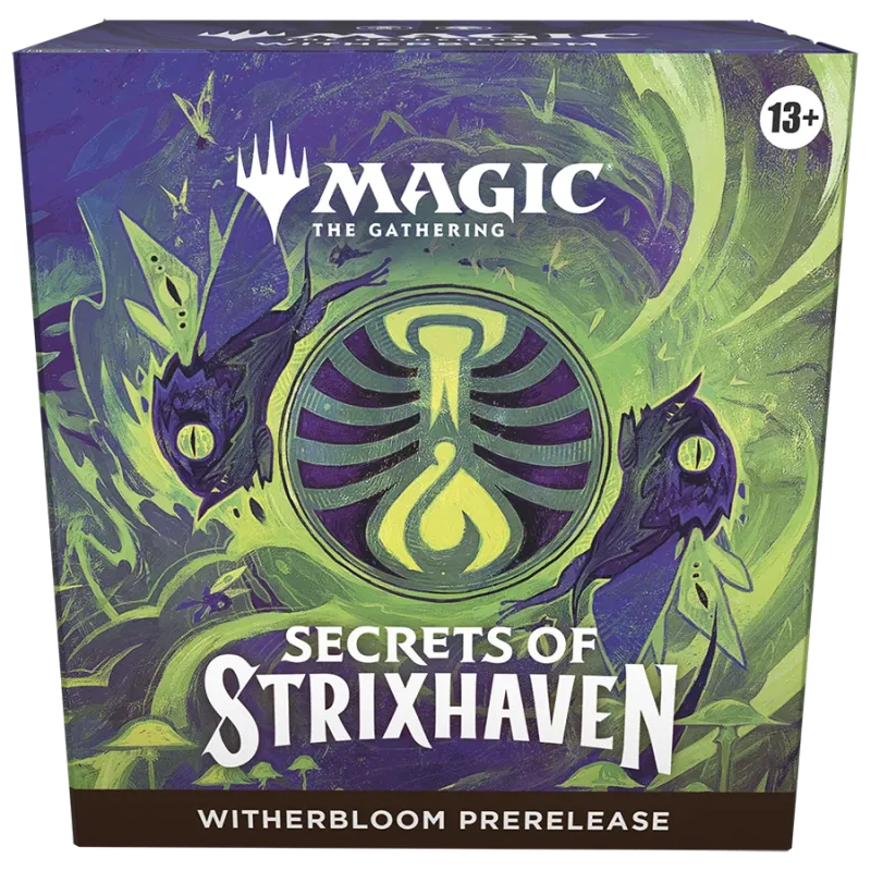 Magic - Secrets of Strixhaven - Kit de Pré Lançamento em Inglês - Witherbloom