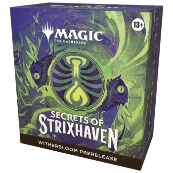 Magic - Secrets of Strixhaven - Kit de Pré Lançamento em Inglês - Witherbloom