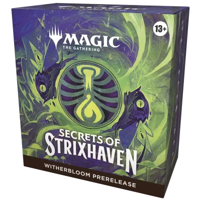 Magic - Secrets of Strixhaven - Kit de Pré Lançamento em Inglês - Witherbloom