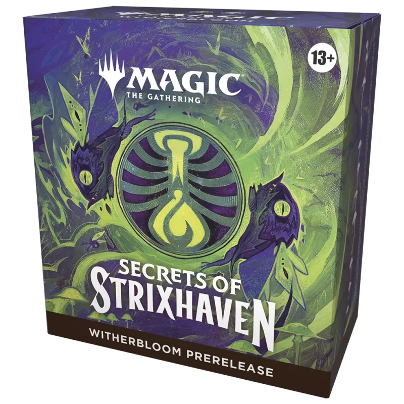Magic - Secrets of Strixhaven - Kit de Pré Lançamento em Inglês - Witherbloom