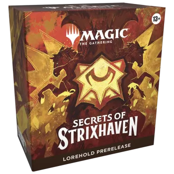 Magic - Secrets of Strixhaven - Kit de Pré Lançamento em Inglês - Lorehold