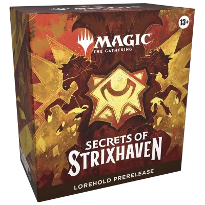 Magic - Secrets of Strixhaven - Kit de Pré Lançamento em Inglês - Lorehold
