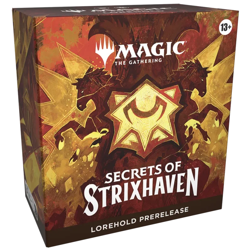 Magic - Secrets of Strixhaven - Kit de Pré Lançamento em Inglês - Lorehold