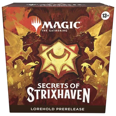 Magic - Secrets of Strixhaven - Kit de Pré Lançamento em Inglês - Lorehold
