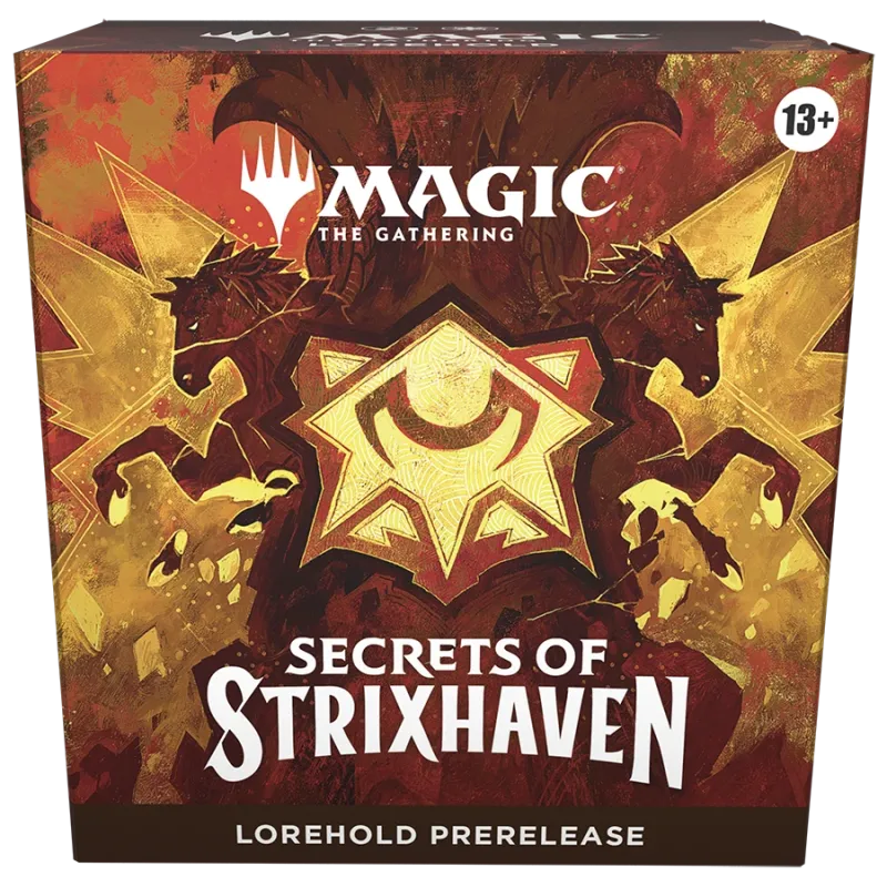 Magic - Secrets of Strixhaven - Kit de Pré Lançamento em Inglês - Lorehold