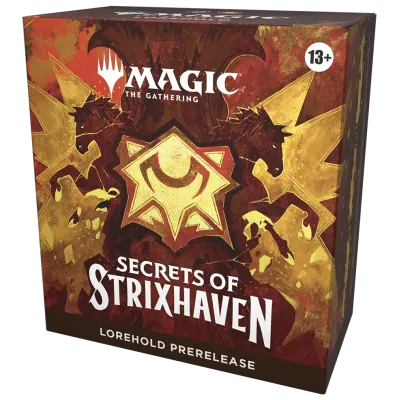 Magic - Secrets of Strixhaven - Kit de Pré Lançamento em Inglês - Lorehold