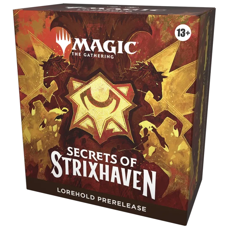 Magic - Secrets of Strixhaven - Kit de Pré Lançamento em Inglês - Lorehold