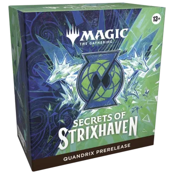 Magic - Secrets of Strixhaven - Kit de Pré Lançamento em Inglês - Quandrix