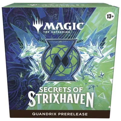 Magic - Secrets of Strixhaven - Kit de Pré Lançamento em Inglês - Quandrix