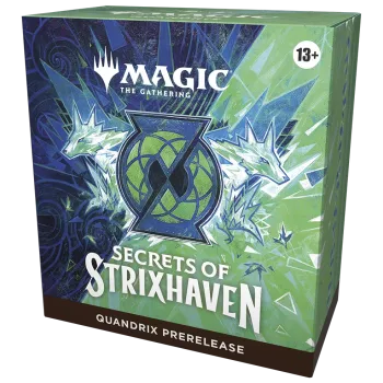 Magic - Secrets of Strixhaven - Kit de Pré Lançamento em Inglês - Quandrix