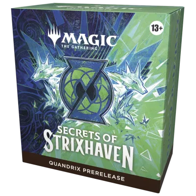 Magic - Secrets of Strixhaven - Kit de Pré Lançamento em Inglês - Quandrix
