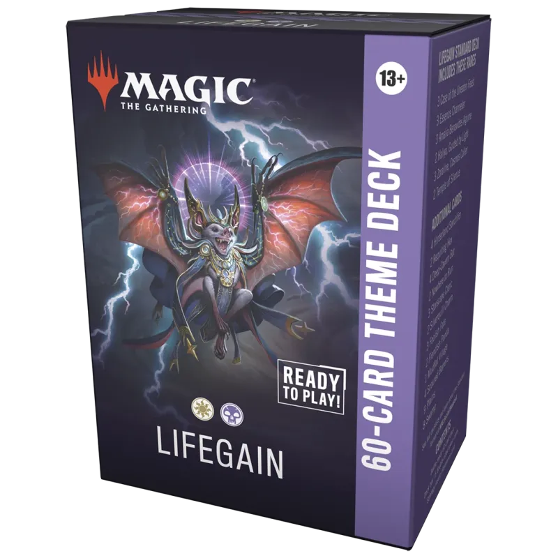 Magic - Secrets of Strixhaven - Deck temático em inglês - Lifegain