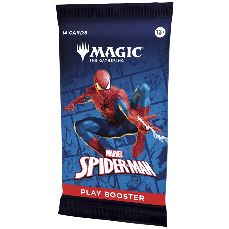 Magic - Marvel's Spider-Man - Play Booster (Lançamento dia 26/09/2025) Magic - Marvel's Spider-Man - Play Booster (Lançamento dia 26/09/2025)