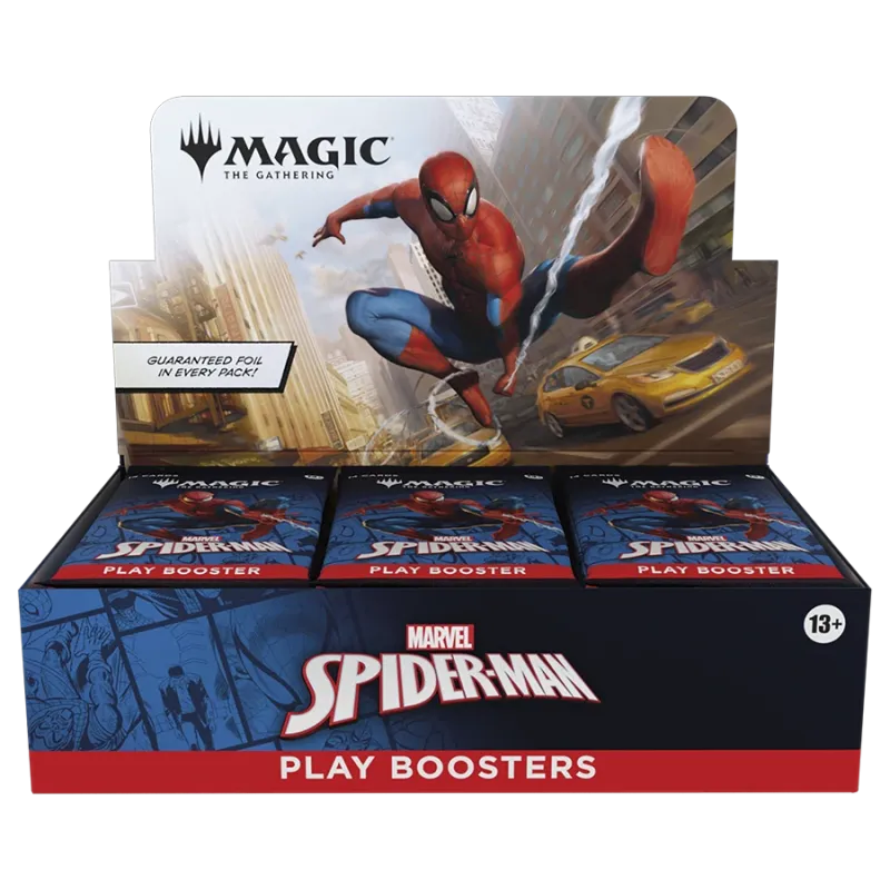 Magic - Marvel's Spider-Man - Play Booster Box (Lançamento dia 26/09/2025) Magic - Marvel's Spider-Man - Play Booster Box (Lançamento dia 26/09/2025)