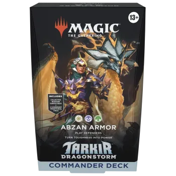 Magic - Tarkir Dragonstorm: Abzan Armor - Deck de Commander em Inglês
