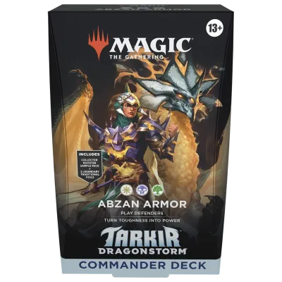 Magic - Tarkir Dragonstorm: Abzan Armor - Deck de Commander em Inglês