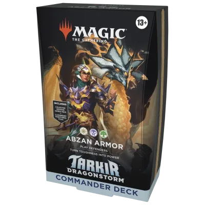 Magic - Tarkir Dragonstorm: Abzan Armor - Deck de Commander em Inglês