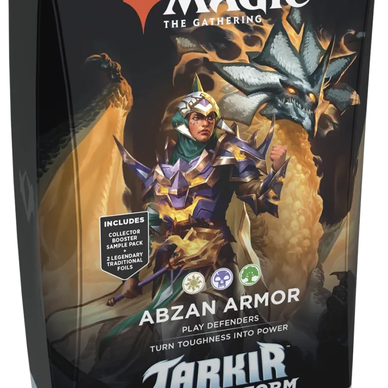 Magic - Tarkir Dragonstorm: Abzan Armor - Deck de Commander em Inglês