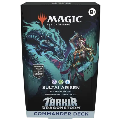 Magic - Tarkir Dragonstorm: Sultai Arisen - Deck de Commander em Inglês