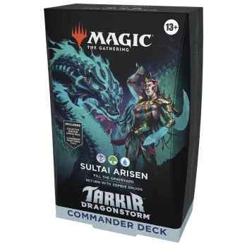 Magic - Tarkir Dragonstorm: Sultai Arisen - Deck de Commander em Inglês