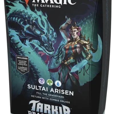 Magic - Tarkir Dragonstorm: Sultai Arisen - Deck de Commander em Inglês Magic - Tarkir Dragonstorm: Sultai Arisen - Deck de Commander em Inglês