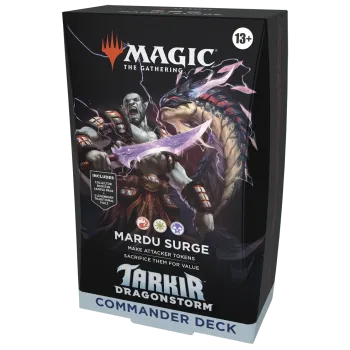 Magic - Tarkir Dragonstorm: Mardu Surge - Deck de Commander em Inglês