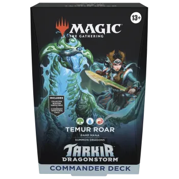 Magic - Tarkir Dragonstorm: Temur Roar - Deck de Commander em Inglês