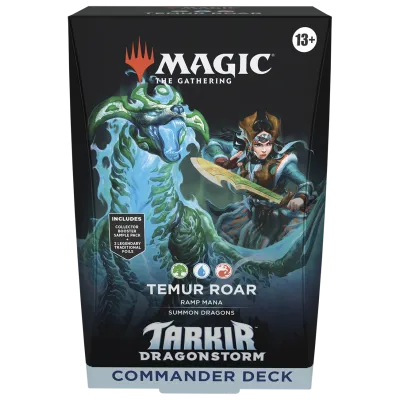 Magic - Tarkir Dragonstorm: Temur Roar - Deck de Commander em Inglês