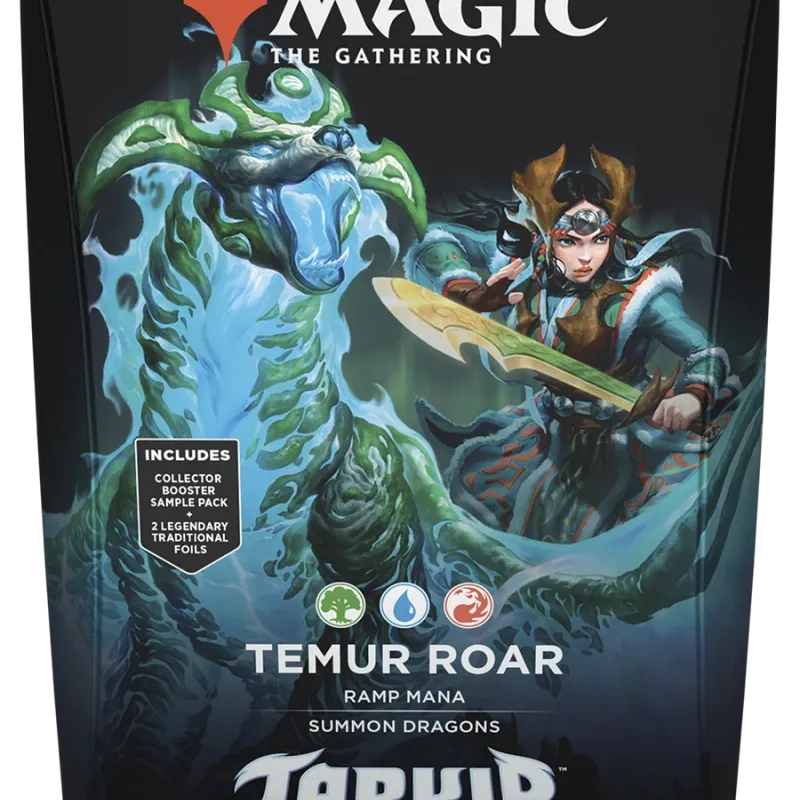 Magic - Tarkir Dragonstorm: Temur Roar - Deck de Commander em Inglês Magic - Tarkir Dragonstorm: Temur Roar - Deck de Commander em Inglês