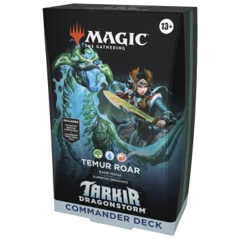 Magic - Tarkir Dragonstorm: Temur Roar - Deck de Commander em Inglês
