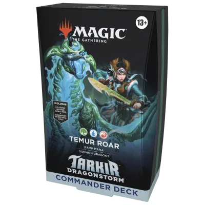 Magic - Tarkir Dragonstorm: Temur Roar - Deck de Commander em Inglês