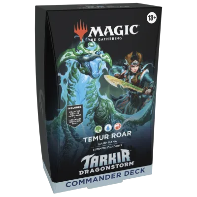 Magic - Tarkir Dragonstorm: Temur Roar - Deck de Commander em Inglês