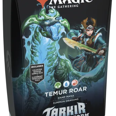 Magic - Tarkir Dragonstorm: Temur Roar - Deck de Commander em Inglês Magic - Tarkir Dragonstorm: Temur Roar - Deck de Commander em Inglês