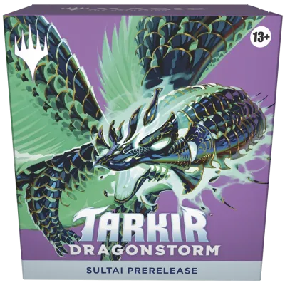 Magic - Tarkir: Dragonstorm - Sultai - Kit de Pré Lançamento em Inglês (previsão de envio 04/04/2025)