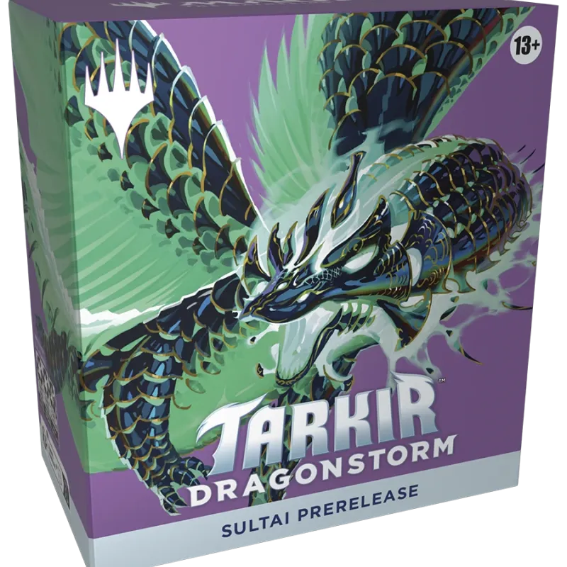 Magic - Tarkir: Dragonstorm - Sultai - Kit de Pré Lançamento em Inglês (previsão de envio 04/04/2025)