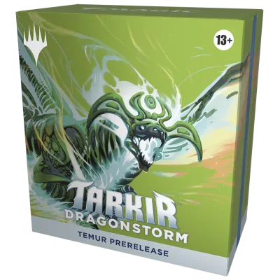 Magic - Tarkir: Dragonstorm - Temur - Kit de Pré Lançamento em Inglês (previsão de envio 04/04/2025) Magic - Tarkir: Dragonstorm - Temur - Kit de Pré Lançamento em Inglês (previsão de envio 04/04/2025)